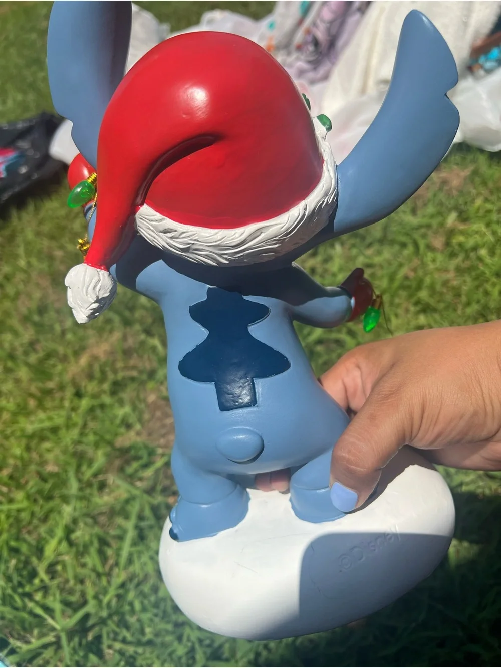 Disney Stitch Holiday Figurine